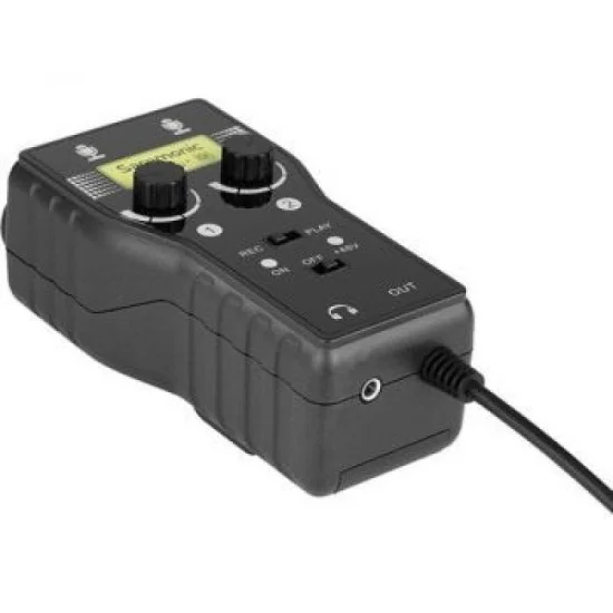 Saramonic Two channel Universal Audio Adapter for both camera & smartphone